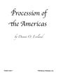 Procession of the Americas Concert Band sheet music cover